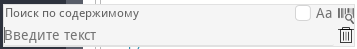 Диалог поиска по содержимому