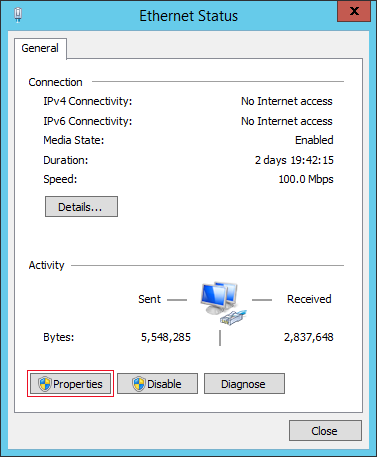 Настройка статического IP-адреса